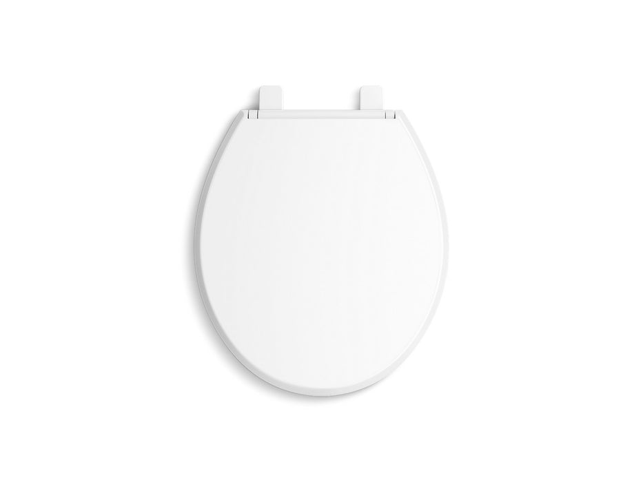 Sterling Sentra Quiet-Close round-front toilet seat - White