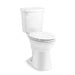 Sterling 402313 Valton Two-piece Elongated 1.28 GPF Chair Height Toilet, White