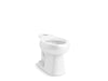 Sterling Windham Elongated chair height toilet bowl - White