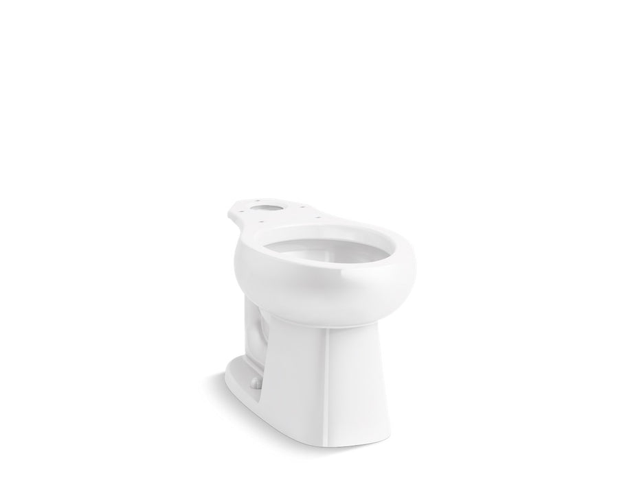 Sterling Windham Elongated chair height toilet bowl - White