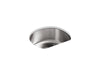 Sterling McAllister 23-3/4" undermount single-bowl kitchen sink - Stainless Steel
