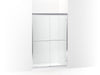 Sterling Finesse Frameless sliding shower door 42-5/8 – 47-5/8" W x 69-3/4" H - Silver