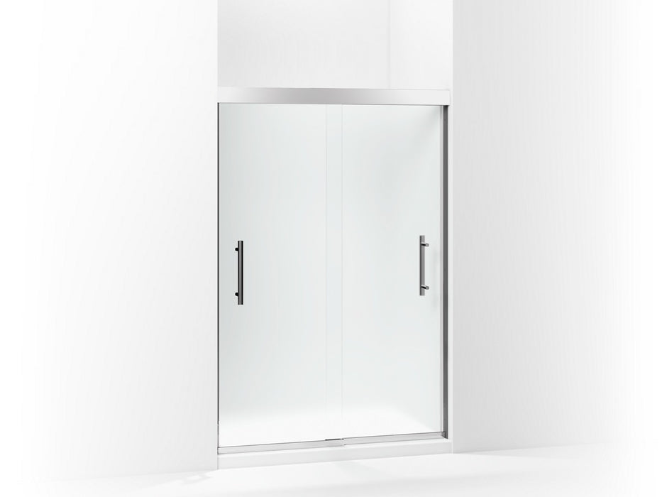 Sterling Finesse Peak Frameless sliding shower door 44-5/8"–47-5/8" W x 70-1/16" H - Silver