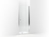 Sterling Finesse Headerless frameless pivot shower door 33" max opening x 67" H - Silver