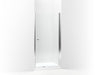 Sterling Finesse Headerless frameless pivot shower door 36" max opening x 67" H - Silver