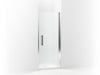 Sterling Finesse Peak Headerless frameless pivot shower door 30" max opening x 67" H - Silver