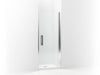 Sterling Finesse Peak Headerless frameless pivot shower door 31-1/2" max opening x 67" H - Silver