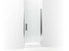Sterling Finesse Peak Headerless frameless pivot shower door 36" max opening x 67" H - Silver