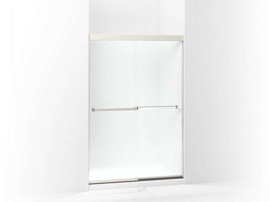 Sterling Meritor Frameless sliding shower door 42-5/8"-47-5/8" x 69-11/16" - Nickel