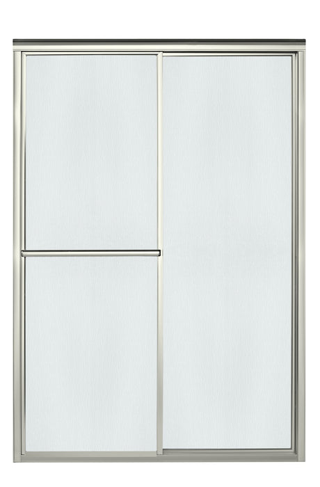 Sterling Deluxe Framed sliding shower door 43-7/8"–48-7/8" W x 69-7/8" H - Nickel