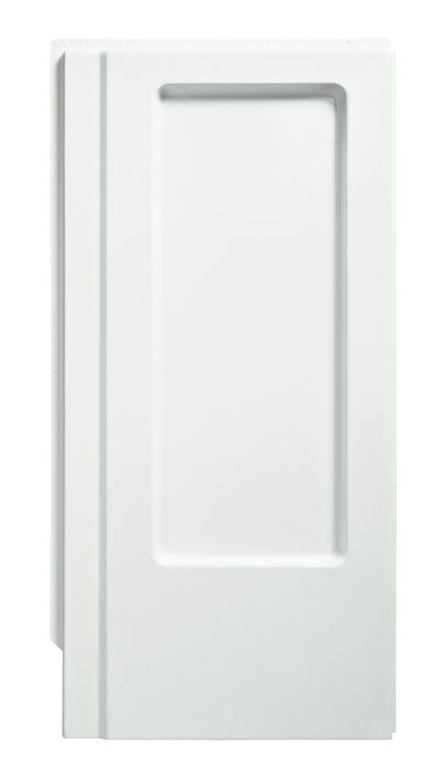Sterling OC-SS-39 39-3/8" Vikrell shower end wall set with Aging in Place backerboards - White