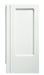 Sterling OC-SS-39 39-3/8" Vikrell shower end wall set with Aging in Place backerboards - White