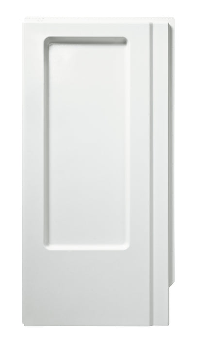 Sterling OC-S-63 39-3/8" Vikrell shower end wall set with Aging in Place backerboards - White