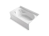 Sterling Ensemble 60" x 36" Vikrell bath, right drain - White