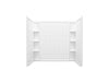 Sterling Ensemble 60" x 36" Vikrell bath/shower wall set - White