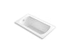 Sterling Lawson 60" x 32" Vikrell drop-in bath - White