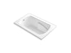 Sterling Lawson 60" x 36" Vikrell drop-in bath - White
