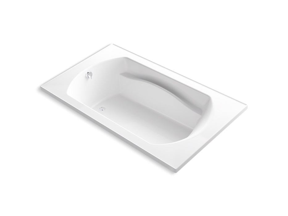 Sterling Lawson 72" x 42" Vikrell drop-in bath - White