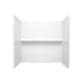 Sterling 71514106 Traverse 60" x 42" Vikrell® Bath/shower Wall Set with Aging in Place Backerboards, White