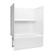Sterling 71520112 Traverse 60" x 32" Vikrell® Bath/shower, Left Above-floor Drain, White