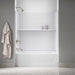 Sterling 71520112 Traverse 60" x 32" Vikrell® Bath/shower, Left Above-floor Drain, White