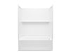 Sterling 71520120 Traverse 60" x 32" Vikrell® Bath/shower, Right Drain, White