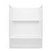 Sterling 71520120 Traverse 60" x 32" Vikrell® Bath/shower, Right Drain, White