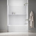 Sterling 71520120 Traverse 60" x 32" Vikrell® Bath/shower, Right Drain, White