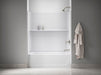 Sterling 71520122 Traverse 60" x 32" Vikrell® Bath/shower, Right Above-floor-drain, White