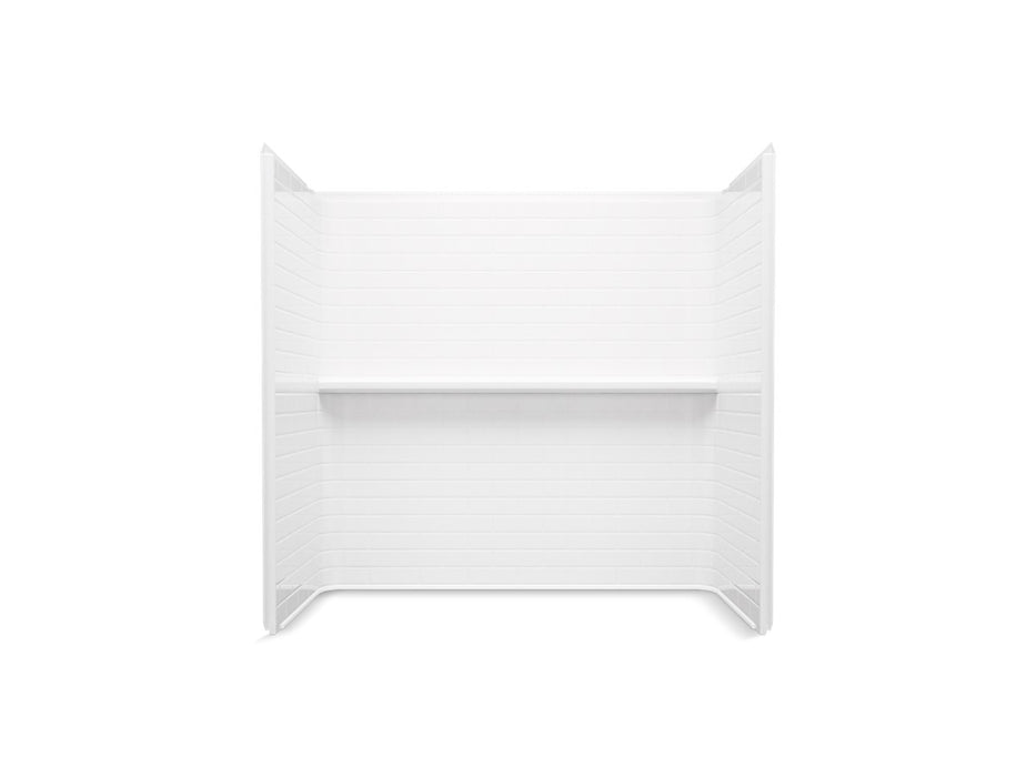 Sterling Traverse 60" x 32" Vikrell bath/shower wall set - White