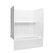 Sterling 71570120 Traverse 60" x 30" Vikrell® Bath/shower, Right Drain, White