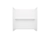 Sterling Traverse 60" x 30" Vikrell bath/shower wall set - White