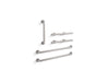 Sterling Traverse 5-piece ADA-adaptable grab bar kit