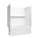 Sterling 71620116 Forum Traverse 60" x 36" Vikrell® Alcove Bath/shower with Aging in Place Backerboards, Left Drain, White