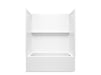 Sterling 71620120 Forum Traverse 60" x 36" Vikrell® Bath/shower, Right Drain, White