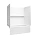 Sterling 71620120 Forum Traverse 60" x 36" Vikrell® Bath/shower, Right Drain, White