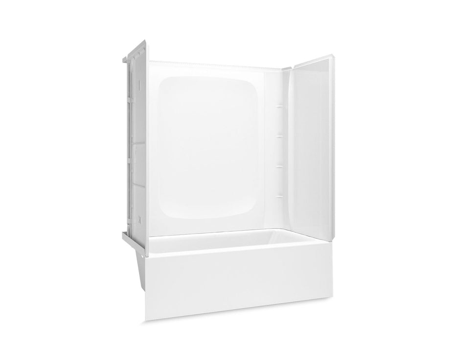 Sterling 71800110 Forum STORE+ 60" x 30" Vikrell® Bath/shower, Left Drain, White
