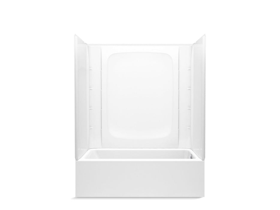 Sterling 71800120 Forum STORE+ 60" x 30" Vikrell® Bath/shower, Right Drain, White