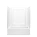 Sterling 71800126 Forum STORE+ 60" x 30" Vikrell® Bath/shower with Aging in Place Backerboards, Right Drain, White