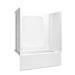 Sterling 71810120 Forum STORE+ 60" x 32" Vikrell® Bath/shower, Right Drain, White
