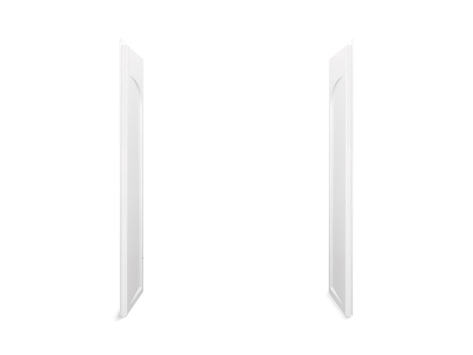 Sterling Ensemble 30" Vikrell shower end walls with Aging in Place backerboards - White