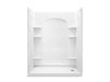 Sterling 72180120 Ensemble Curve 60" x 32" Vikrell® Shower, Right Drain, White
