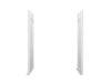 Sterling Ensemble 32" Vikrell shower end wall set - White
