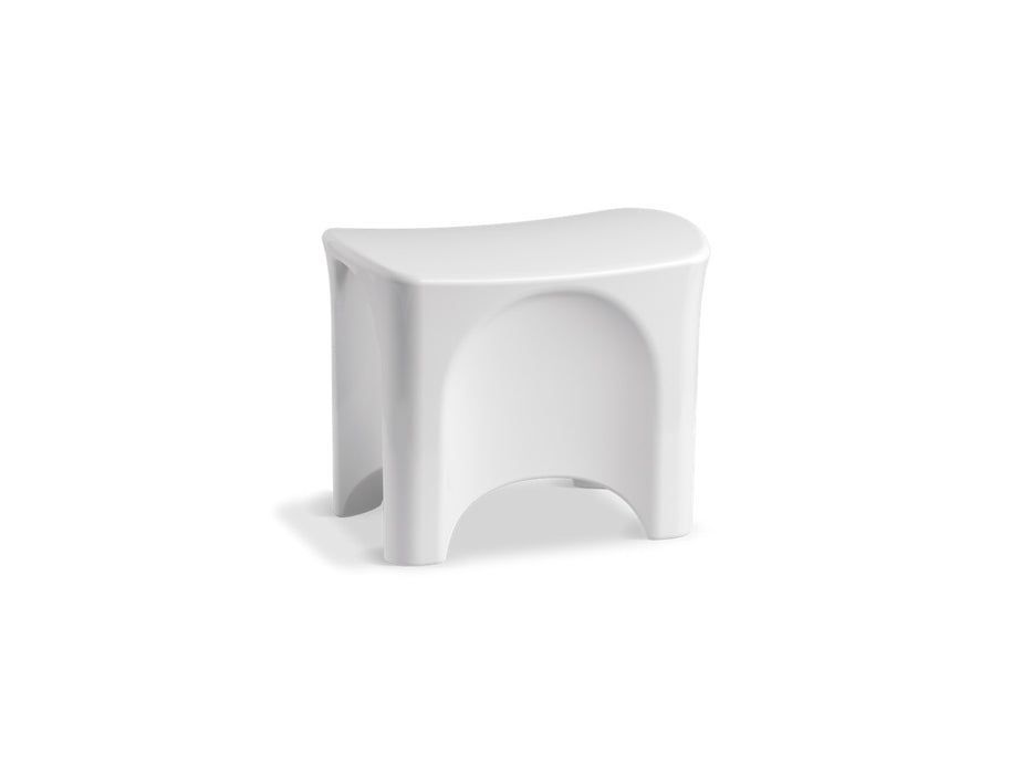 SterlingFreestandingshowerseat - White
