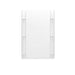 Sterling Accord 48" Vikrell shower back wall - White