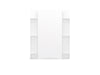 Sterling Accord 60" Vikrell shower back wall - White