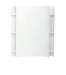 Sterling Accord 60" Vikrell shower back wall with Aging in Place backerboards - White