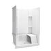 Sterling 72280100 Accord 48" x 36" Vikrell® Seated Shower, Center Drain, White