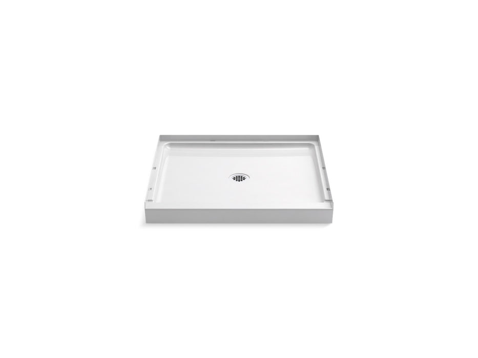 Sterling GUARD+ 36" x 34" Vikrell shower base, center drain - White