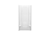 Sterling STORE+ 36" Vikrell shower back wall with Aging in Place backerboards - White